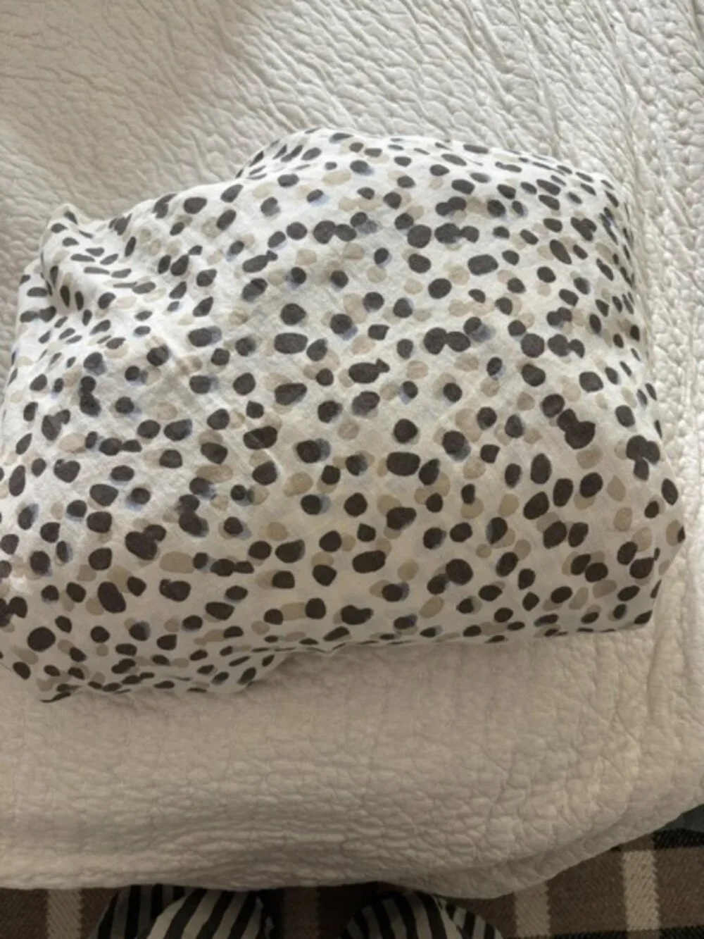 Crate & Barrel Mirasol King Hemp Duvet Cover & 2 Euro Shams